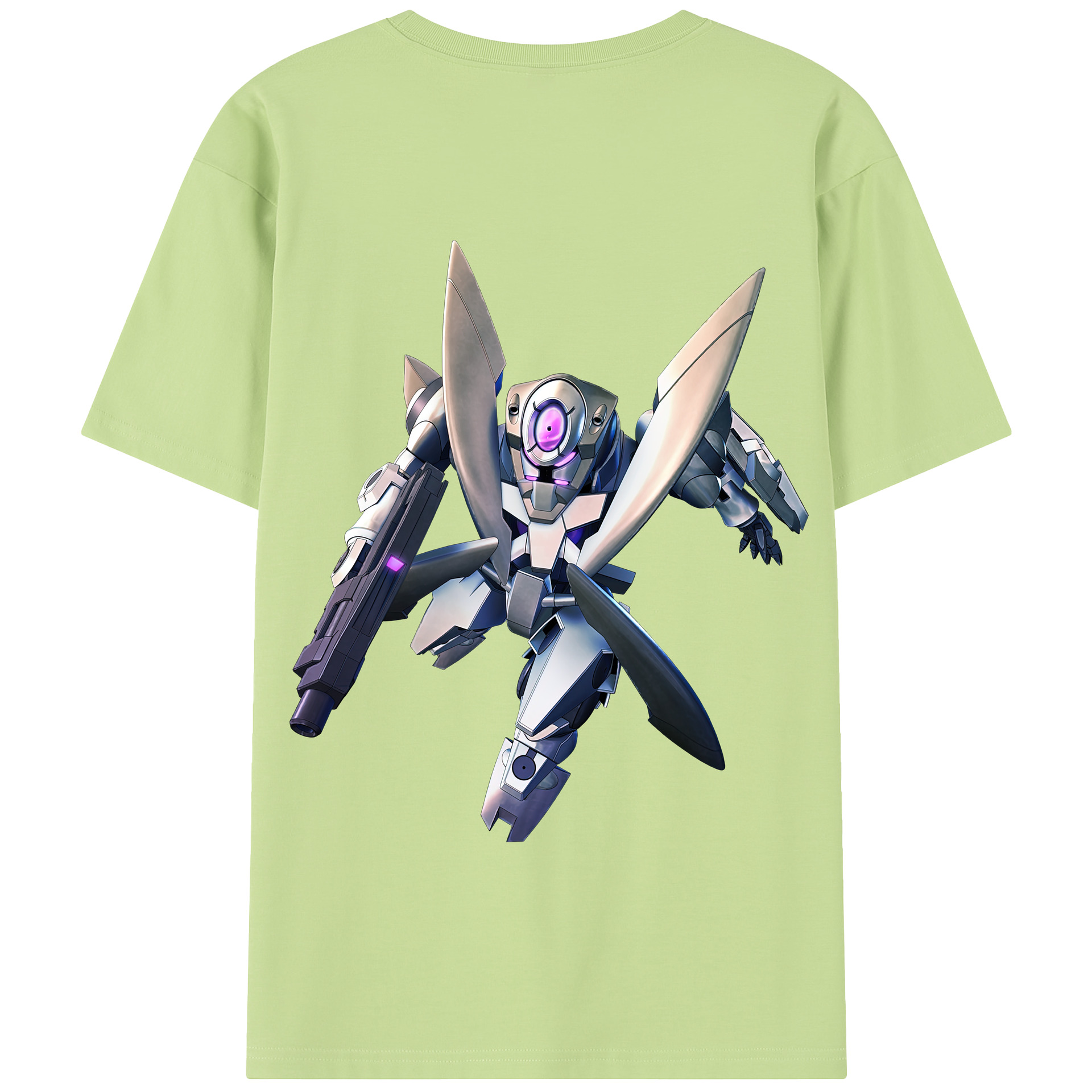 （画像用） 機動戦士ガンダム Mobile Suit Gundam 綿100％半袖Tシャツ（背面プリント）